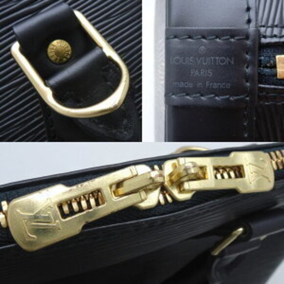 Louis Vuitton Epi Alma Handbag Noir Black - Picture 6 of 10